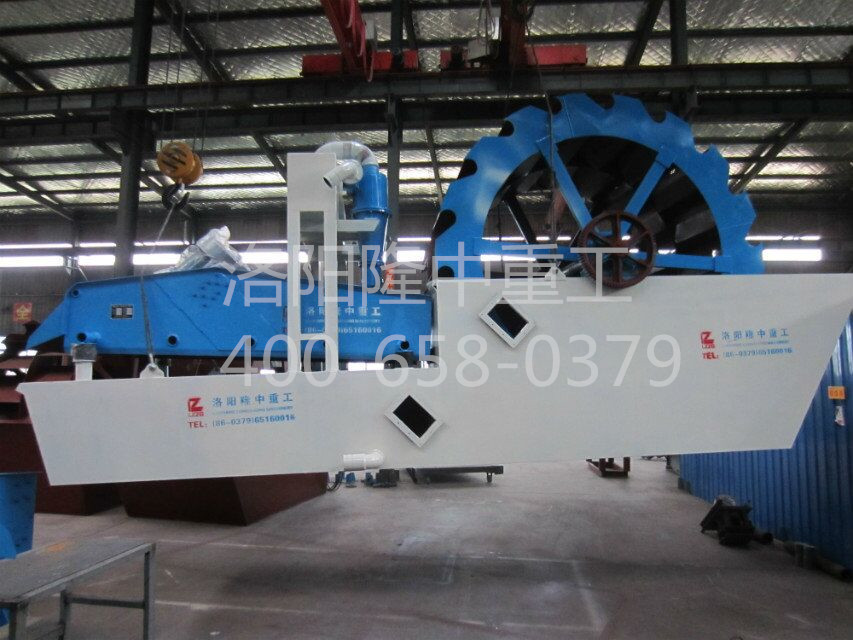 洗砂（shā）回收一體機車間圖（tú）