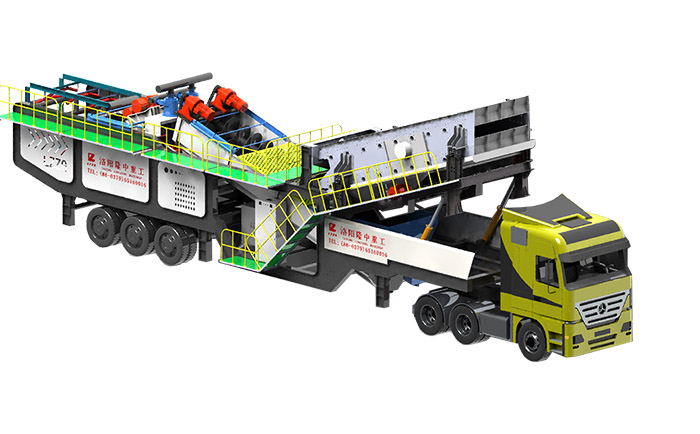 移動（dòng）洗砂機